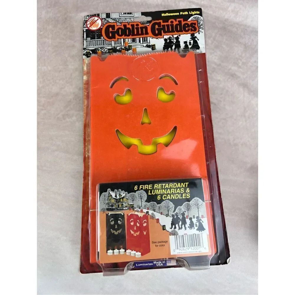 Vintage Halloween Goblin Guides Decor